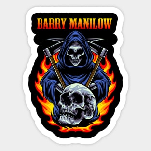 BARRY MANILOW VTG Sticker